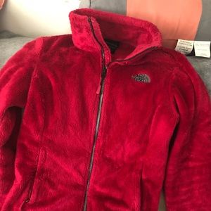 Xs Pinky Red Northface Jacket